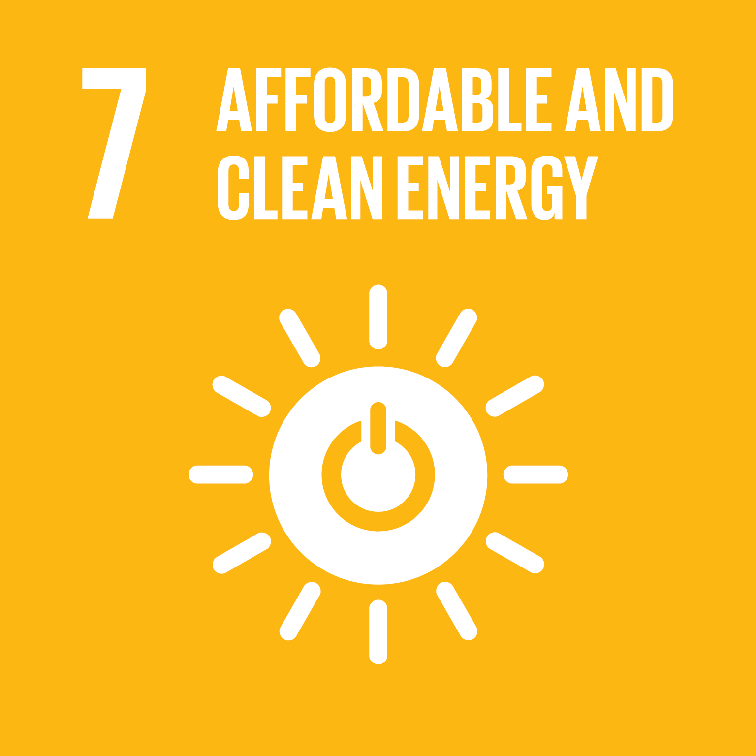 Goal 7: Affordable and Clean Energy